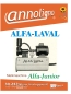 Preview: Alfa-Laval Melkmaschine Typ Alfa-Junior Bild- Bedienungsanleitung & Bild- Ersatzteilliste & Explosionszeichnungen  - annoligno 243